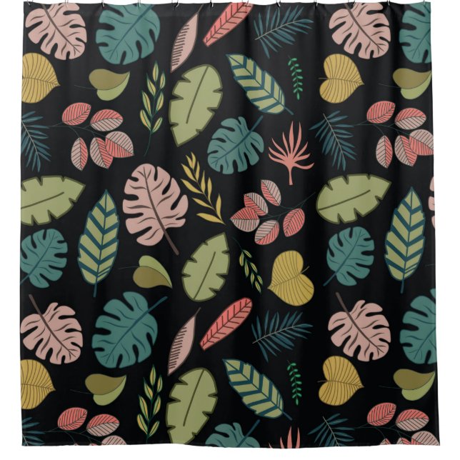 Tropic leaves seamless pattern (Front)