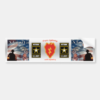 Tropic Lightning - 25th Infantry Bumper Sticker