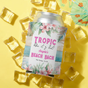 Tropic Like It's Hot Bachelorette Party Can Cooler