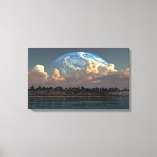 Tropic of Aquarius Canvas Print