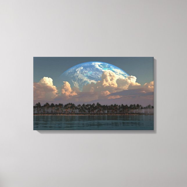 Tropic of Aquarius Canvas Print (Front)