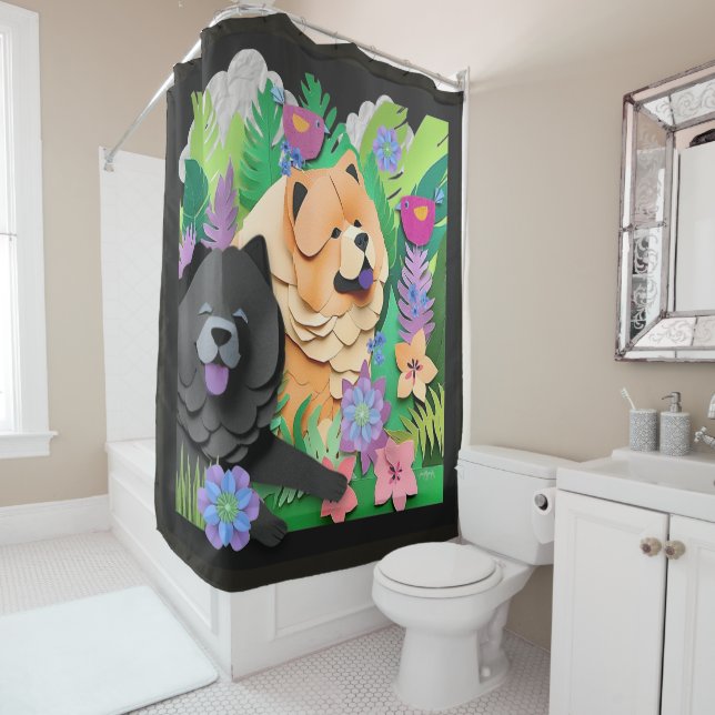 TROPIC TANGO red black chow  (In Situ)