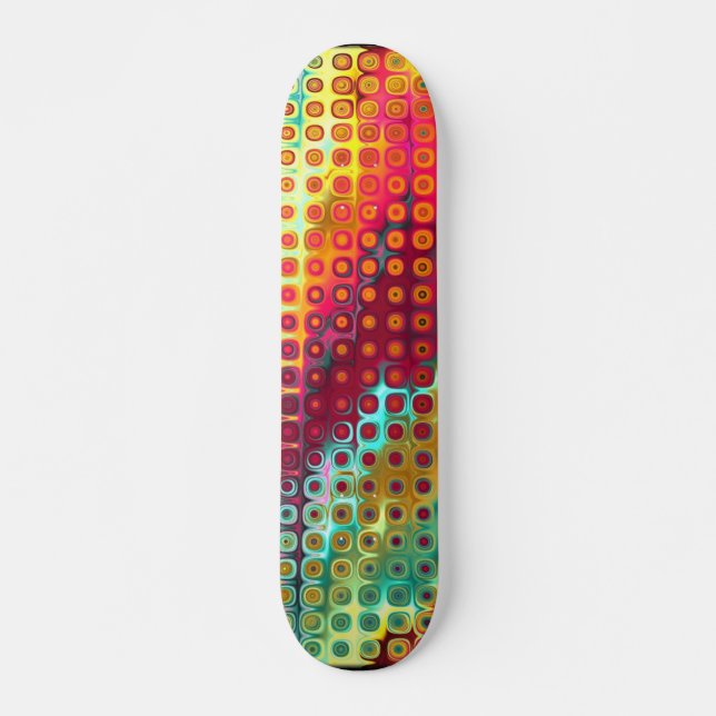 Tropical Abstract Skateboard (Front)