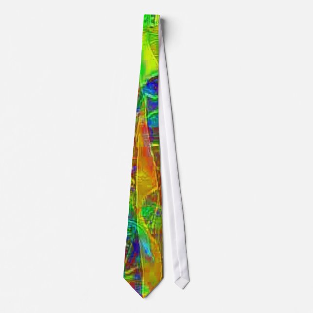 Tropical Abstract Tie (Front)
