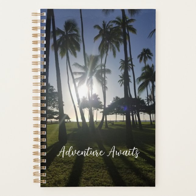 Tropical Adventure Awaits small planner (Front)