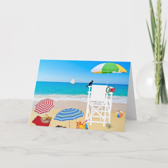 Tropical All Occasion Cartes pour notes (Devant)