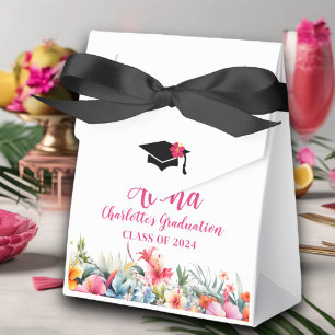 Tropical Aloha Luau Graduation 2024 Favor Box