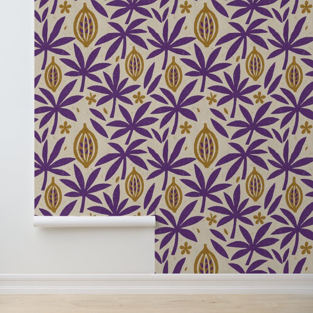 Tropical aloha print wallpaper (Application)