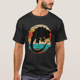 Tropical Animal Lizard Reptile Retro Iguana 1 T-Shirt