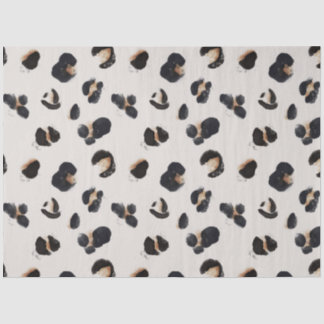 Tropical Animal Print and Greenery Series Design 1 Tissue Paper