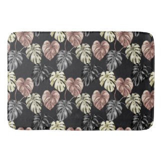 Tropical Animal Print &Greenery Series Design 31 Bath Mat
