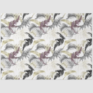 Tropical Animal Print &Greenery Series Design 33 Tissue Paper