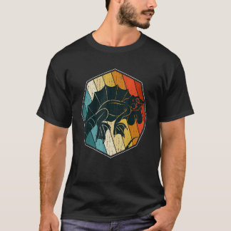 Tropical Animal Wildlife Reptile Lizard  Retro Igu T-Shirt