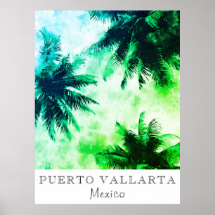 *~* Tropical AP25 Travel Personalize - Palm Tree P Poster