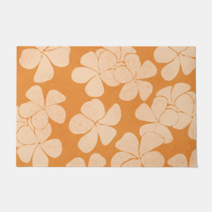 Tropical art door mat