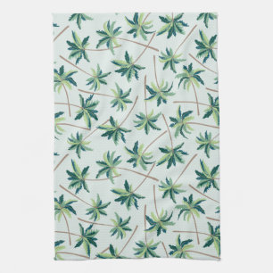 Tropical Australian Foxtail Palm Kitchen Towel