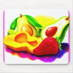 Tropical Avocado, Strawberry, and Mango. Buy Now Mouse Pad