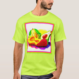 Tropical Avocado, Strawberry, and Mango. Buy Now T-Shirt