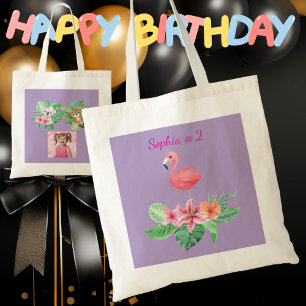 Tropical Baby Animals Tote Bag Kids Birthday Favou