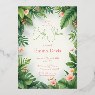 Tropical Baby Shower