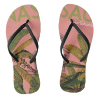 Tropical Bahamas Flip Flops