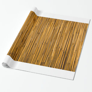 Tropical Bamboo Background Tropical Island Blank Wrapping Paper