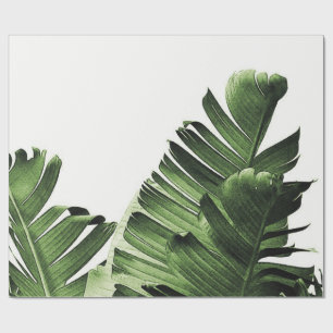 Tropical Banana Leaf Wrapping Paper