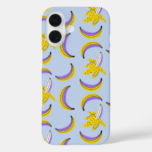 Tropical Banana Pop iPhone 16 Case