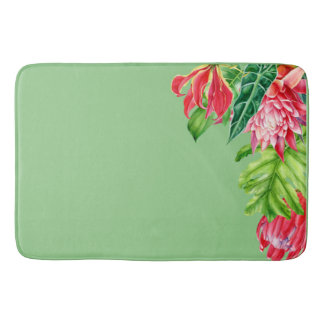 Tropical Bath Carpet Bath Mat