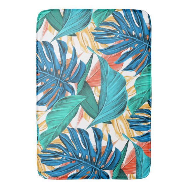 Tropical Bath Mat (Front Vertical)