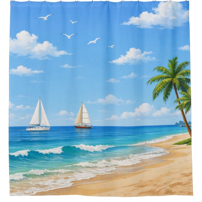 Tropical Beach (Front)
