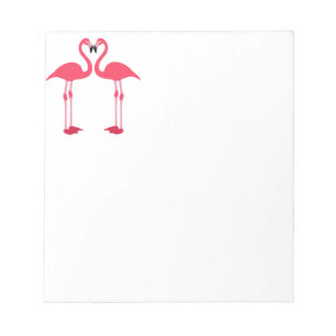 Tropical Beach Birds Destiny Flamingos Notepad