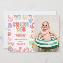 Tropical Beach Birthday Party Girls Photo