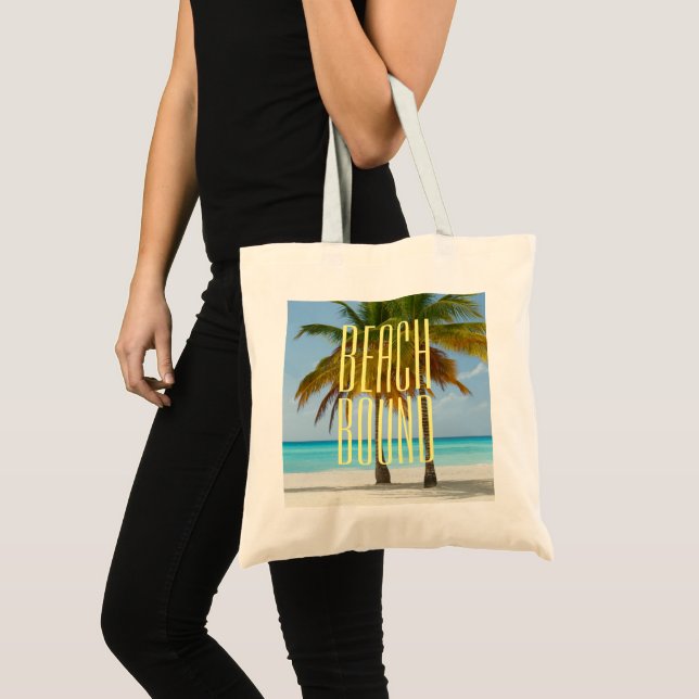 Tropical Beach Bound Tote Bag (Front (Product))