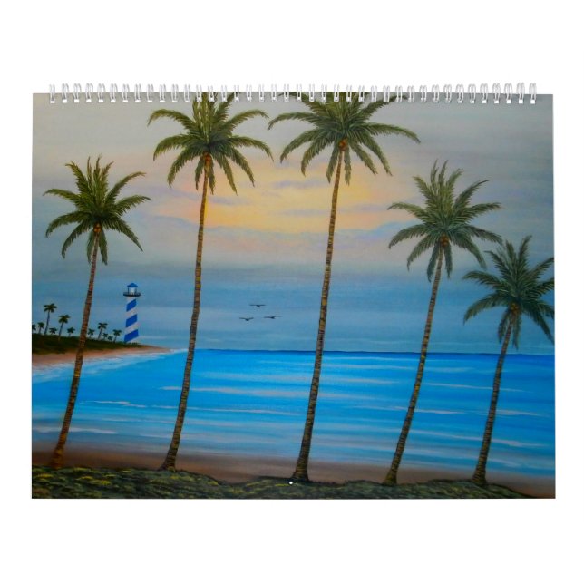 Tropical Beach Calendar (Cover)