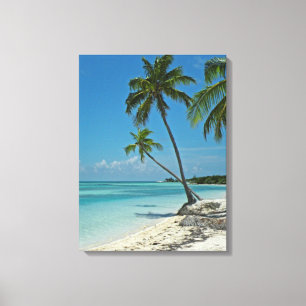 Tropical Beach Canvas Print