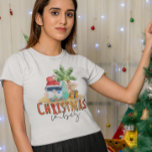 Tropical Beach Christmas Vibes Gnome Summer T-Shirt<br><div class="desc">This design may be personalized by choosing the Edit Design option. You may also transfer onto other items. Contact me at colorflowcreations@gmail.com or use the chat option at the top of the page if you wish to have this design on another product or need assistance. See more of my designs...</div>