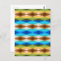 Tropical Beach Coloured Kaleidoscope Abstract Art 