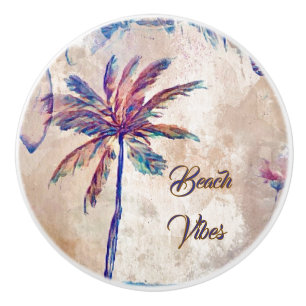 Tropical Beach custom drawer knobs ceramic