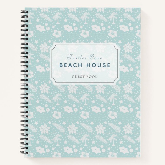 Tropical Beach House Location de vacances Livre d' (Devant)