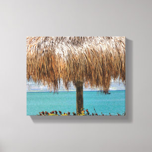 Tropical Beach Hut Wall Art Coastal Decor