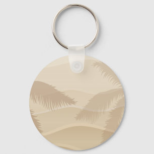 Tropical Beach Keychain
