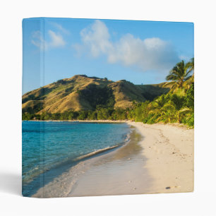 Tropical Beach Landscape, Fiji Binder