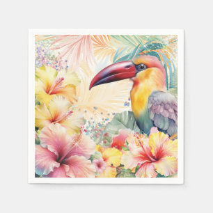 Tropical Beach Luau Party Napkin
