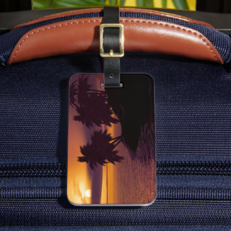 Tropical Beach  Luggage Tag