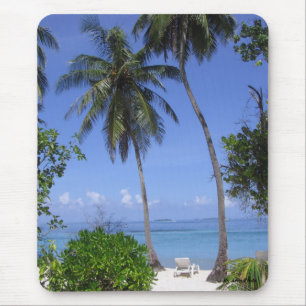 Tropical Beach Mouse Pad