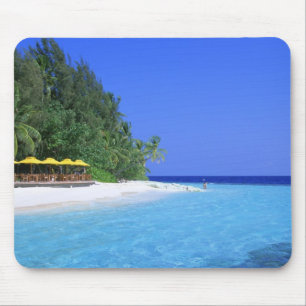 Tropical Beach Mouse Pad