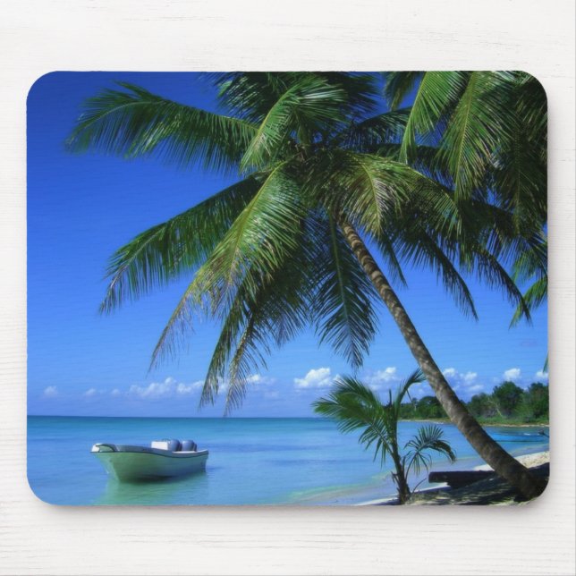 Tropical Beach Mousepad (Front)