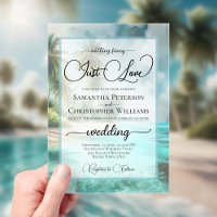 Tropical Beach Nothing Fancy Just Love Wedding
