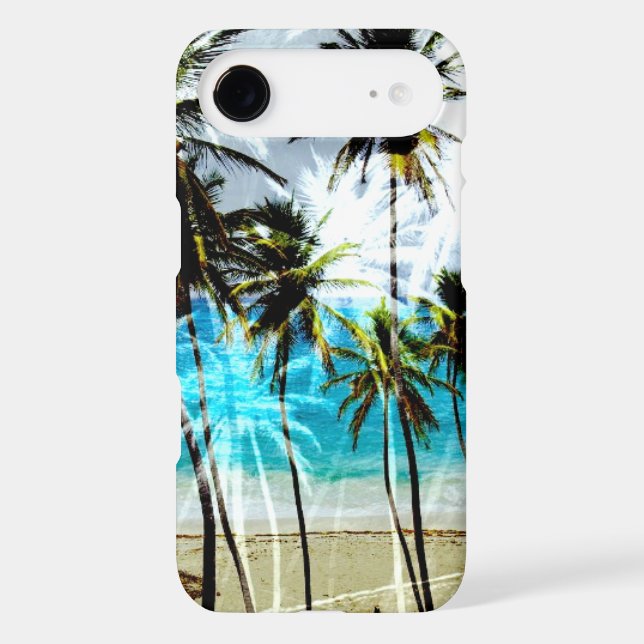 Tropical Beach Ocean Custom iPhone 6 case (Back)